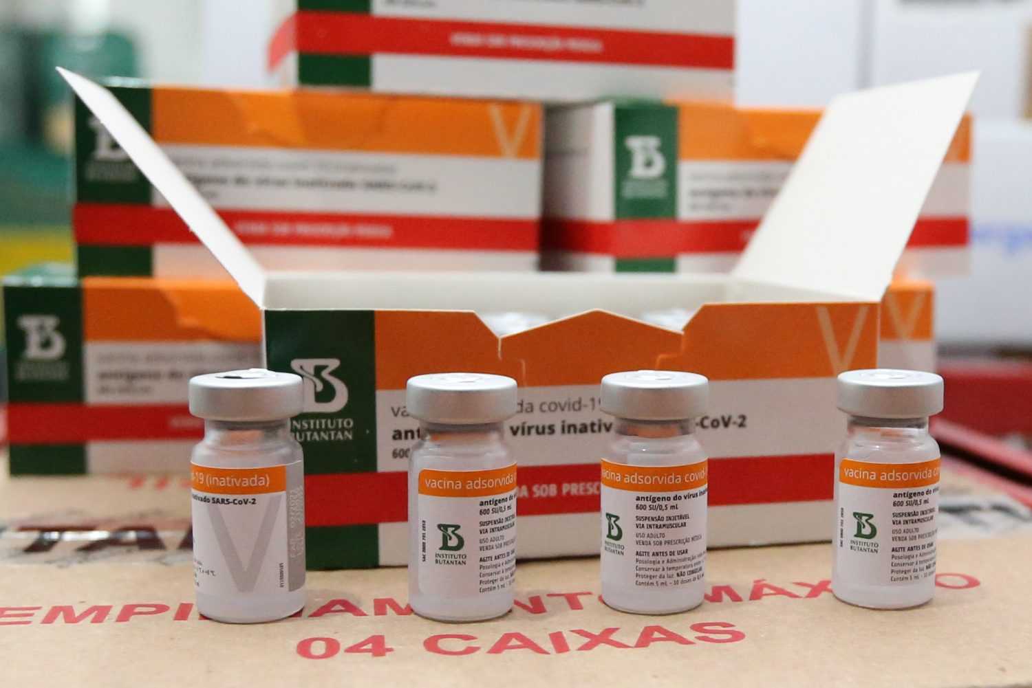 Estado começa a distribuir 85 mil vacinas contra a Covid-19 para primeira dose