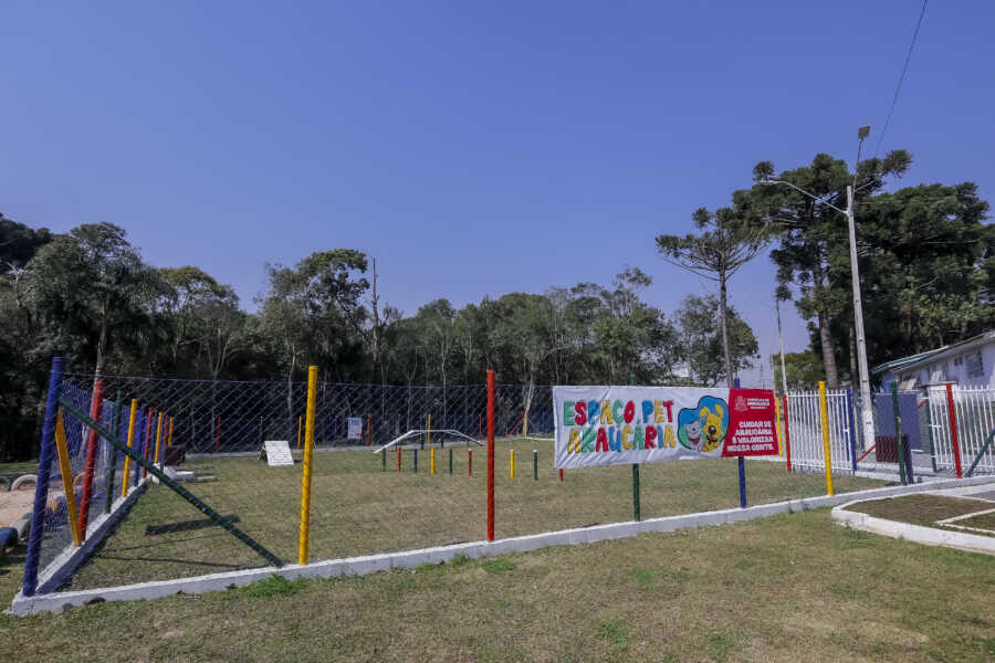 Cães araucarienses ganham “Espaço Pet” novinho no Parque Cachoeira