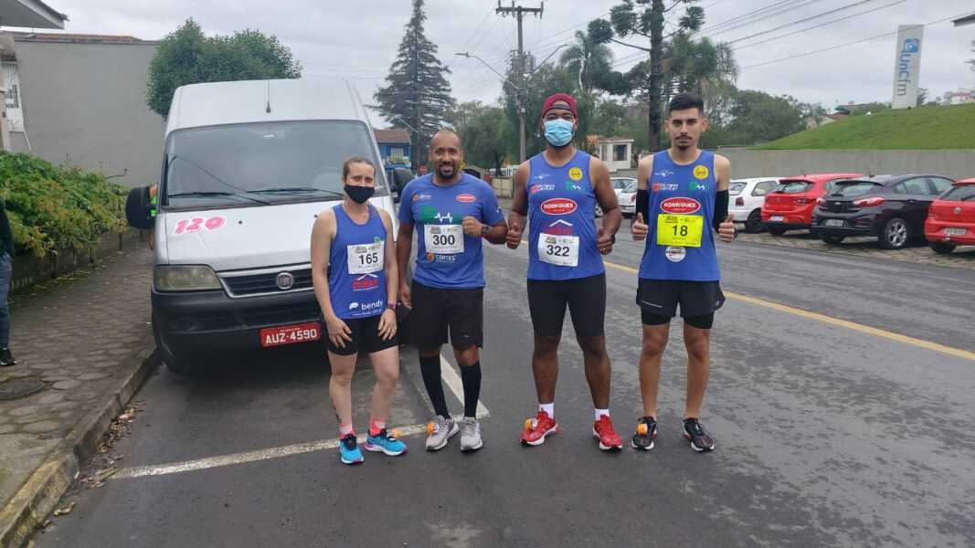 Atletas garantiram pódio na 3ª Meia Maratona de Canoinhas