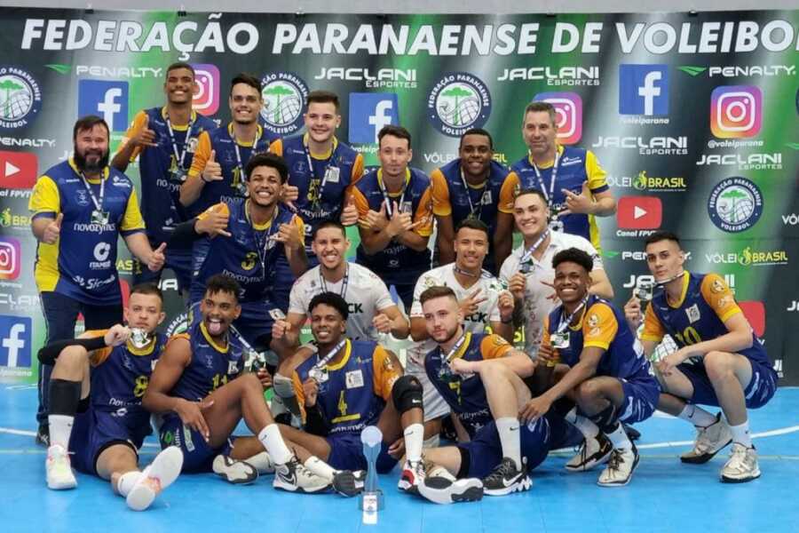 Voleibol masculino é vice-campeão do Paranaense Adulto