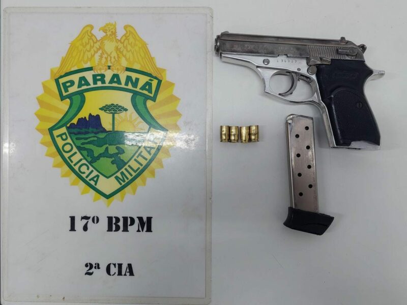 Polícia Militar prende no Capela Velha, homem armado que agrediu a esposa