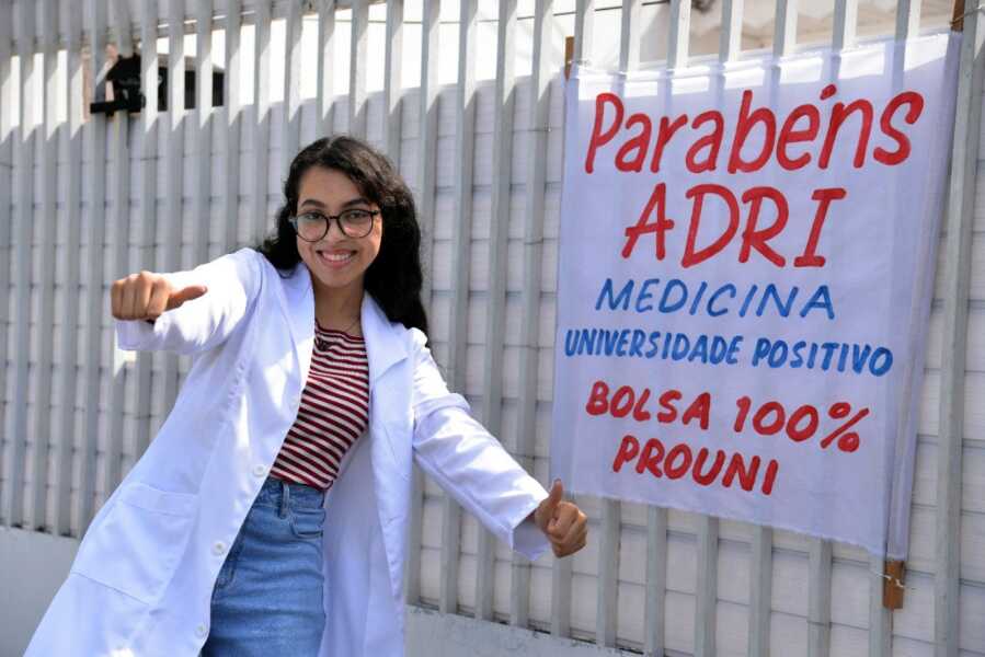 Araucariense que sempre estudou em escola pública passa em Medicina