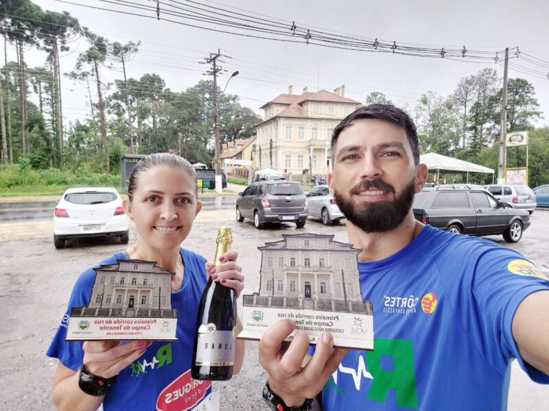 <strong>Araucária conquista excelentes resultados na 1ª Corrida de Rua de Campo do Tenente</strong><strong></strong>