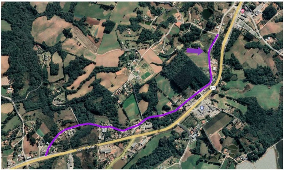 Trecho de mais de 2 km da Estrada dos Tropeiros receberá pavimentação