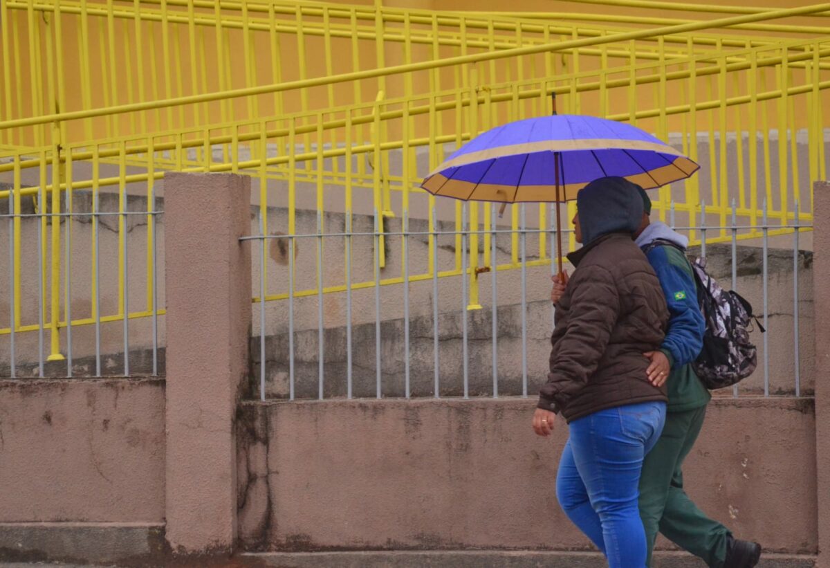 Chuvas marcam a semana do feriado