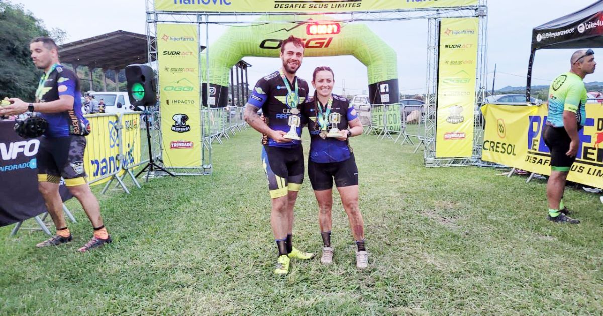 Araucarienses são destaque na 4ª etapa do desafio Pedal de Ferro