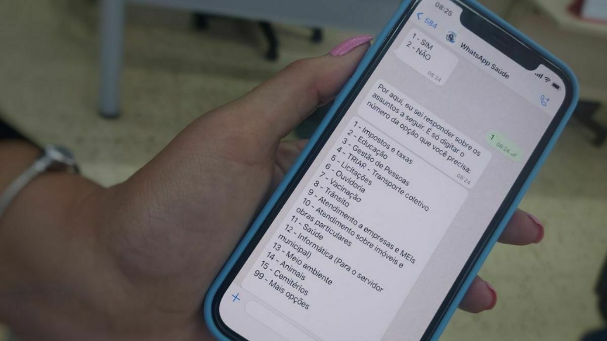 Chatbot da saúde permite que usuários tenham acesso a informações das UBS´s pelo Whatsapp