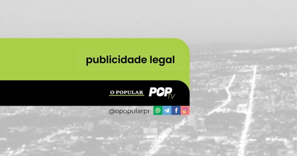 Súmula de requerimento de licença de instalação