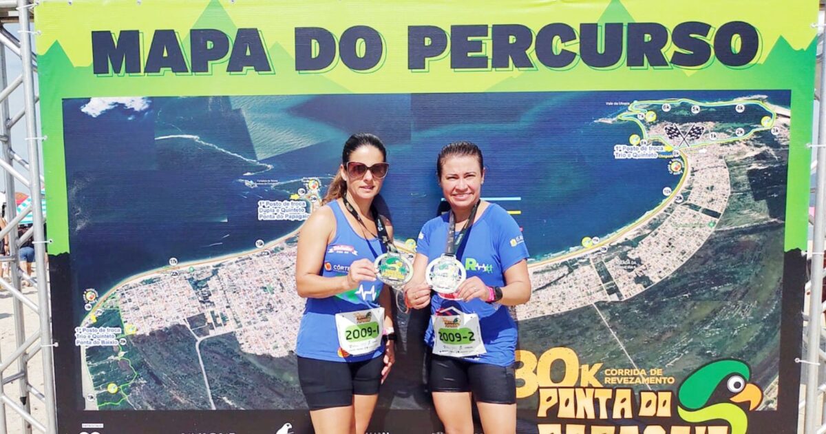 Atletas da Equipe Rodrigues superaram desafios na Corrida Ponta do Papagaio