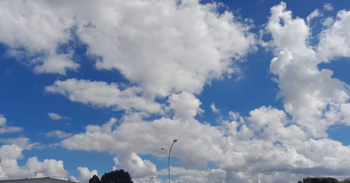 Quarta-feira terá chuva mas o resto da semana marca céu claro