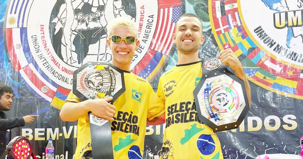 Lutadores da República Fight faturaram cinturões no Mundial de Artes Marciais