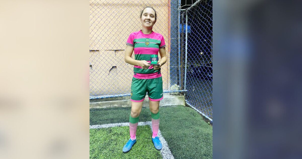 Araucária tem primeira mulher convocada para Seleção Paranaense de Fut7