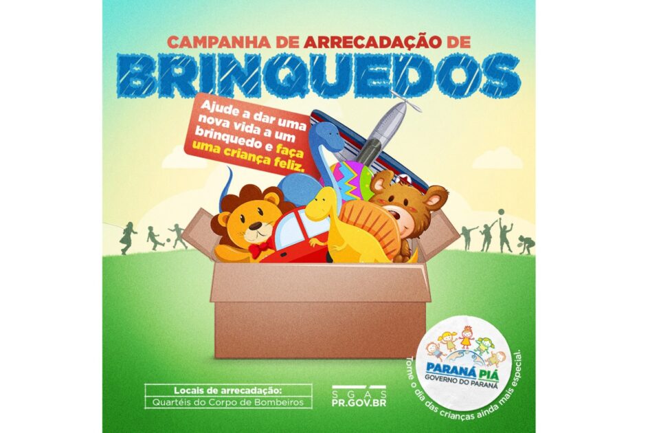 Campanha de arrecadação de brinquedos iniciou essa semana e vai até o mês de outubro