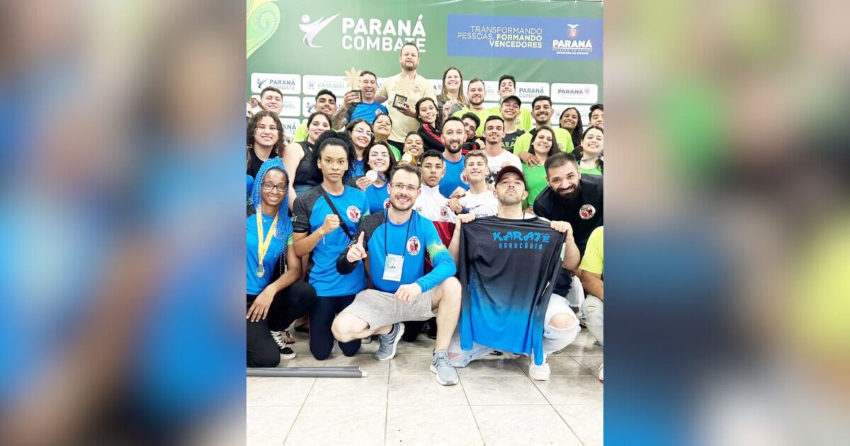 Atletas de Araucária conquistaram ótimos resultados no Paraná Combate