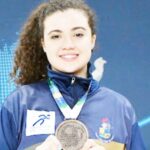 Touché! Gabriela Moraes conquista bronze no Brasileiro de Esgrima