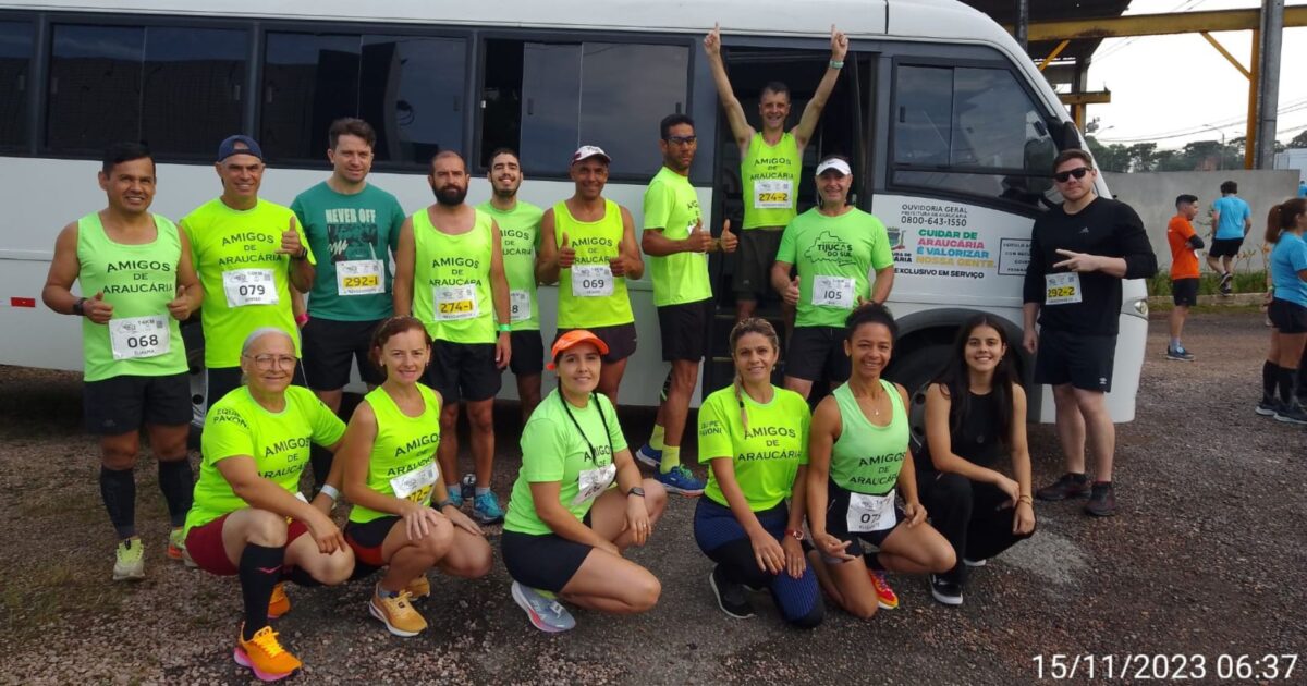 Atletas de Araucária conquistam ótimos resultados na Corrida da Proclamação da República