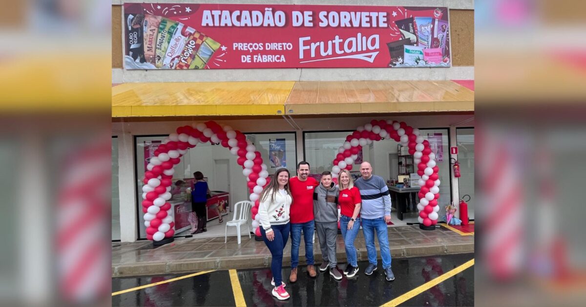 Bairro Boqueirão ganha franquia da Sorveteria Frutalia