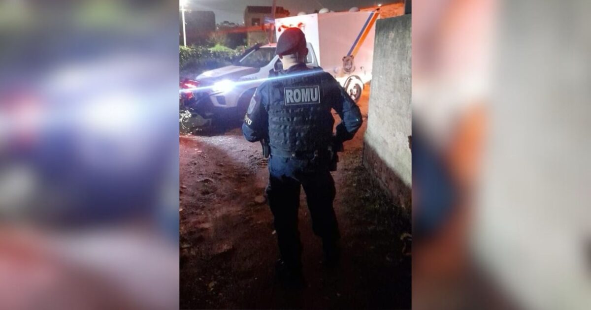 Bandido morre em confronto com a GM