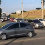 Confira as condições do trânsito na alça de acesso à PR-423