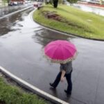 Chuva continua e temperatura não irá passar de 32°C