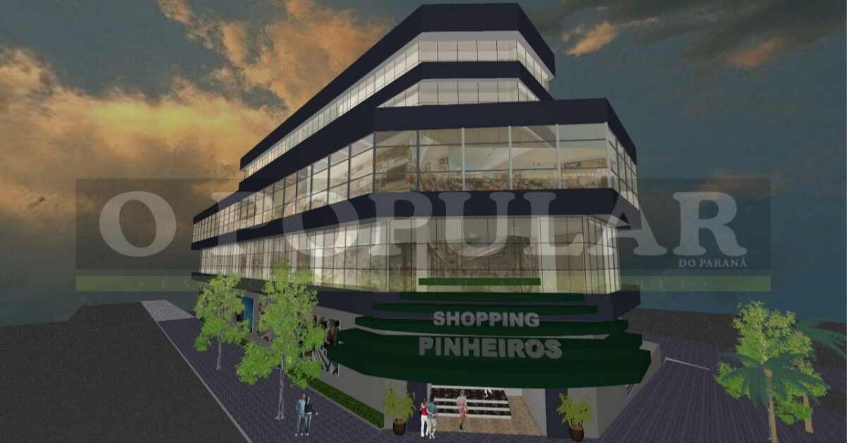 Finalmente a população de Araucária terá um shopping pra chamar de seu