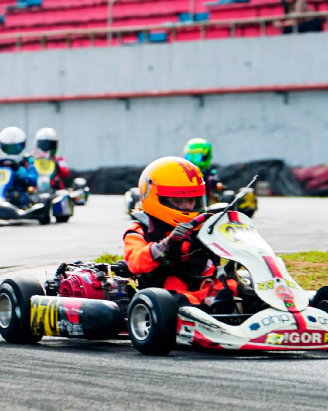 Imagem de destaque - Piloto Igor Ohpis mandou bem na Copa São Paulo Light de Kart