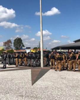 Imagem de destaque - Polícia Militar deflagra Operação “Elmo/Escudo” para coibir criminalidade no Município