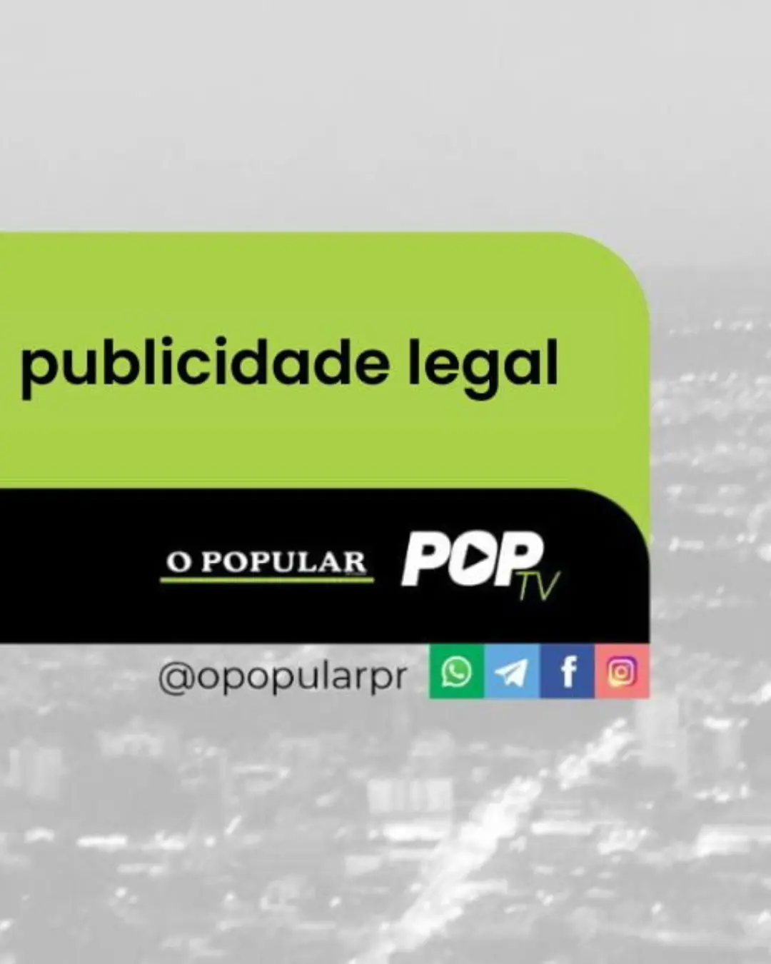 Publicidade Legal: SÚMULA DE REQUERIMENTO DE LICENÇA DE OPERAÇÃO