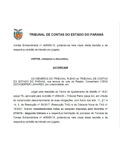 Empreiteira não cumpre combinado, Tribunal de Contas rescinde acordo e ex-gestores terão que pagar multas