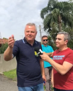 Carreata de campanha do candidato Gustavo Botogoski