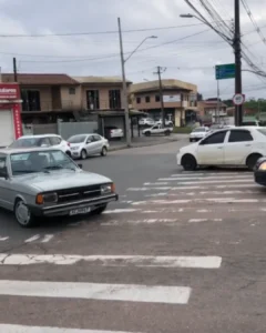 Trânsito intenso no bairro Costeira