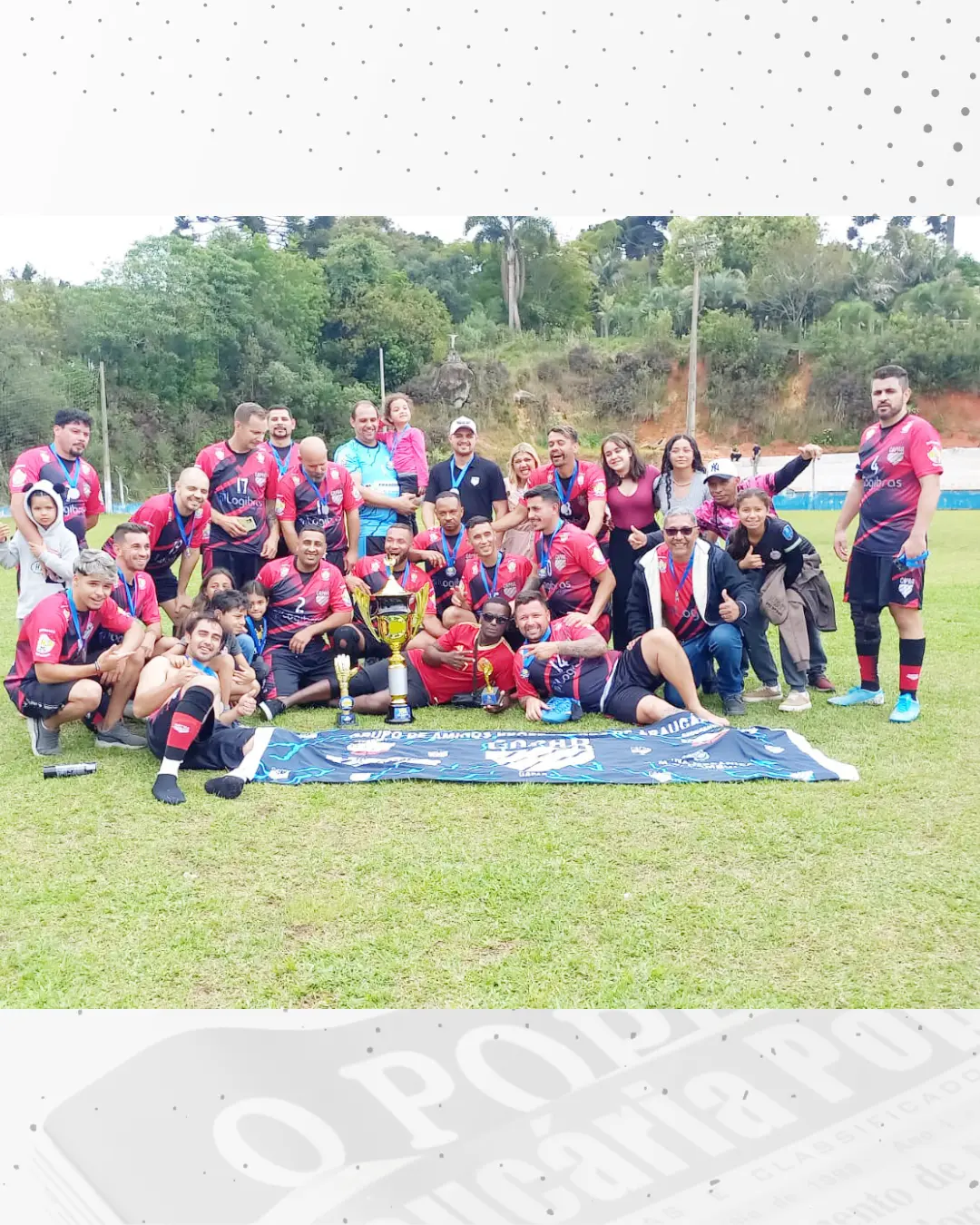 Gapar é vice-campeão da 3ª Copa Bosch 2024 na categoria Veteranos +35