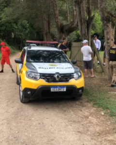 Bombeiros localizam corpos na represa do Passaúna