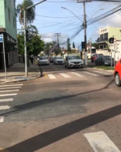 Movimento intenso no centro de Araucária