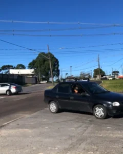 Fluxo intenso foi registrado na principal saída de Araucária