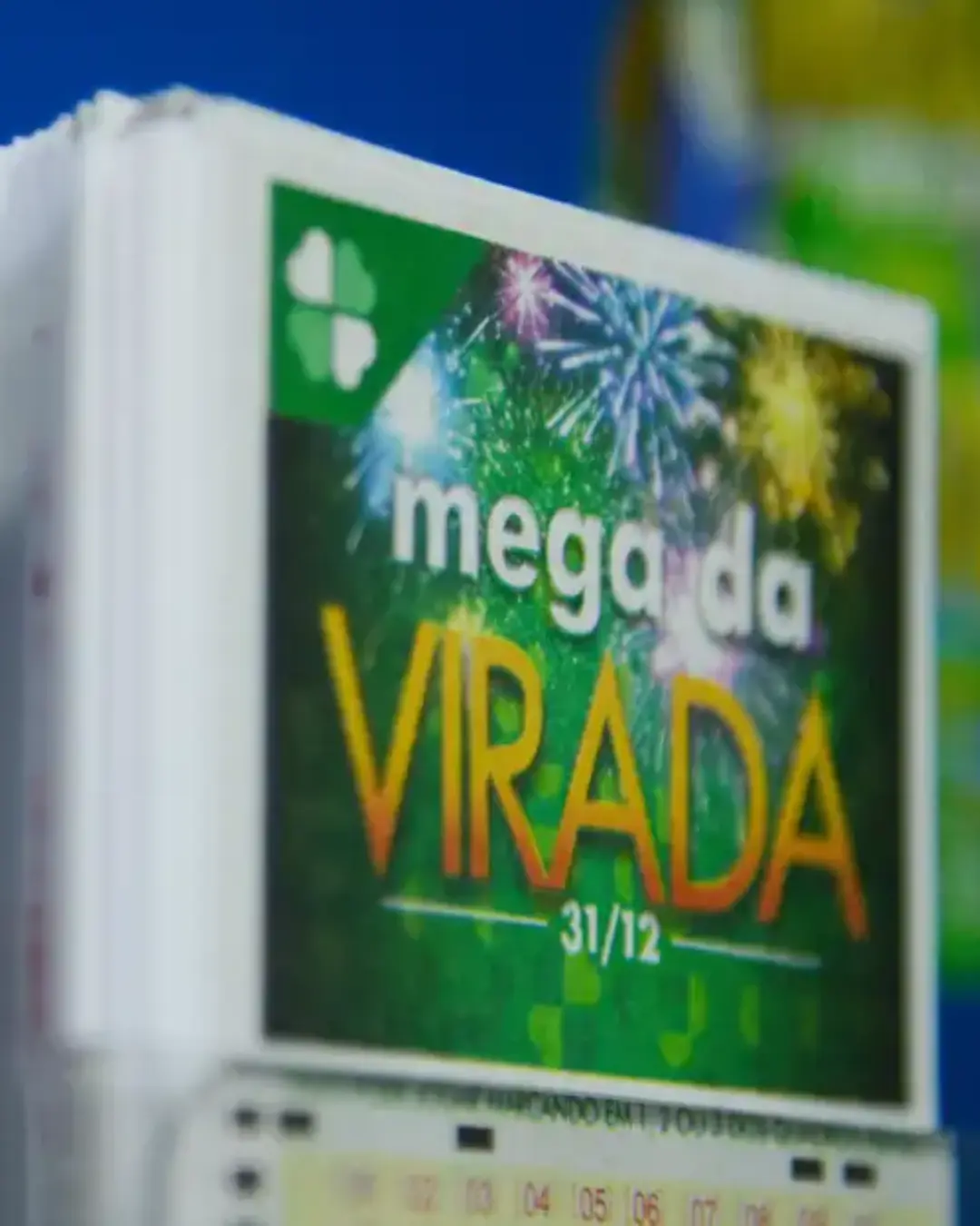 Não perca tempo! População poderá jogar na Mega da Virada até o dia 31/12